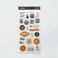 Coffee - Clear Sticker Sheet