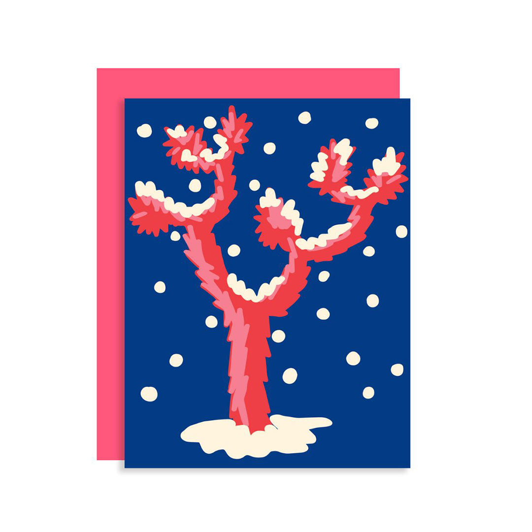 Holiday Joshua Tree Greeting Card