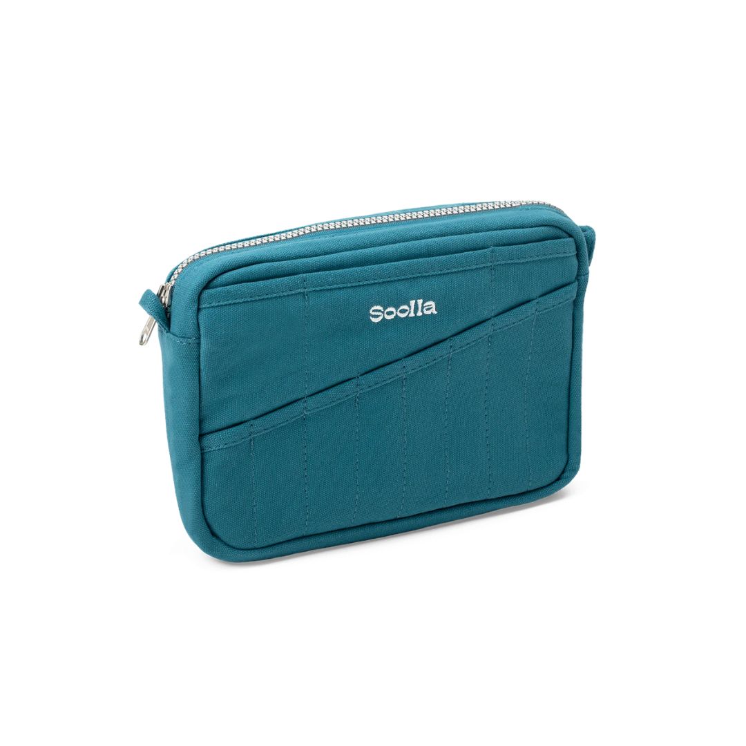 Soolla Studio Stationery Pouch - Aquamarine