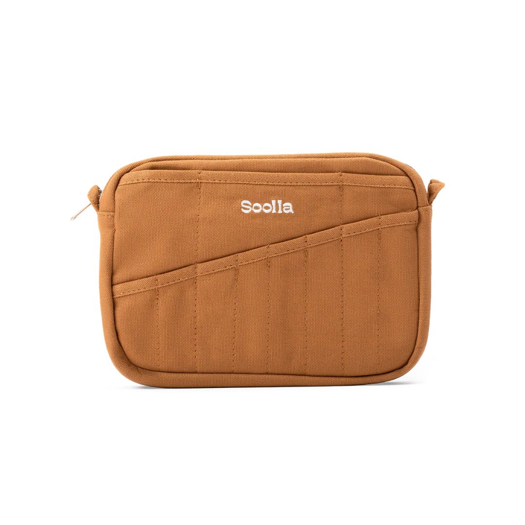 Soolla Studio Stationery Pouch - Cinnamon