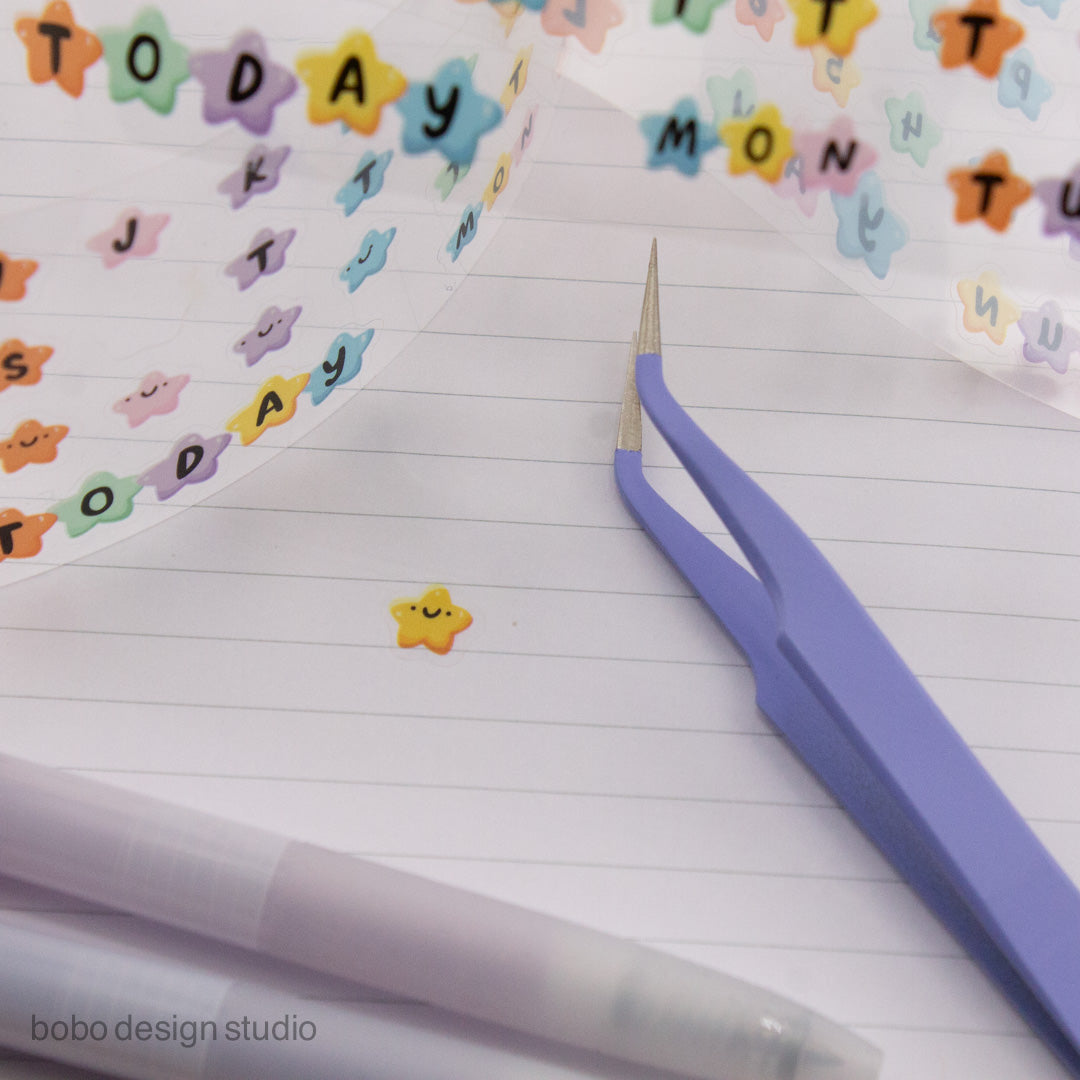 Star Letters - PET Letter Bead Tape