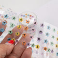 Star Letters - PET Letter Bead Tape