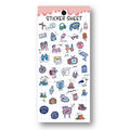 Travel 02-Clear Planner Sticker Sheet