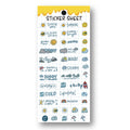 Skies 01-Clear Planner Sticker Sheet