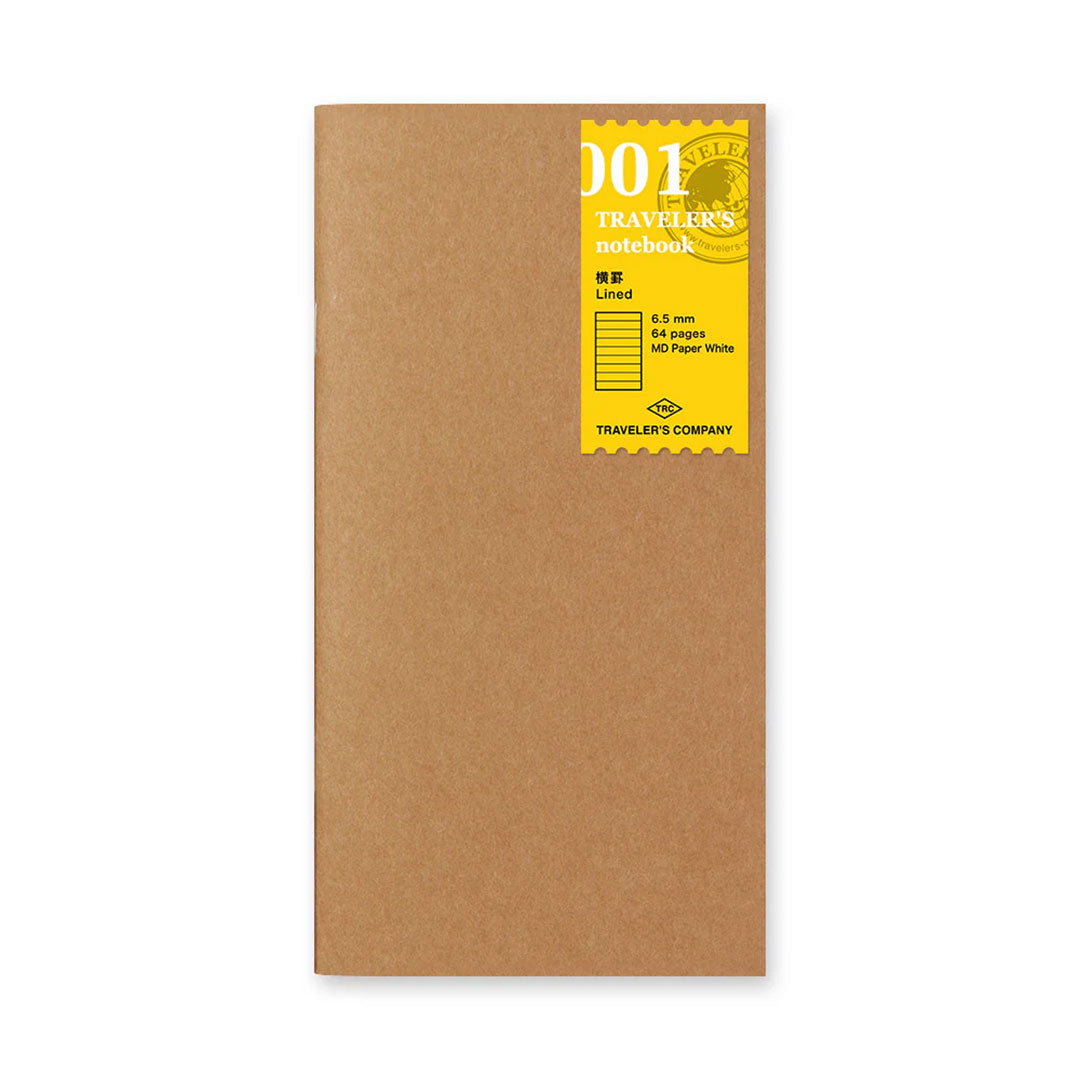 Traveler's Notebook Regular Refill - 001 Lined Paper