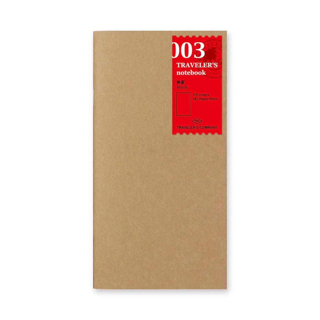 Traveler's Notebook Regular Refill - 003 Blank