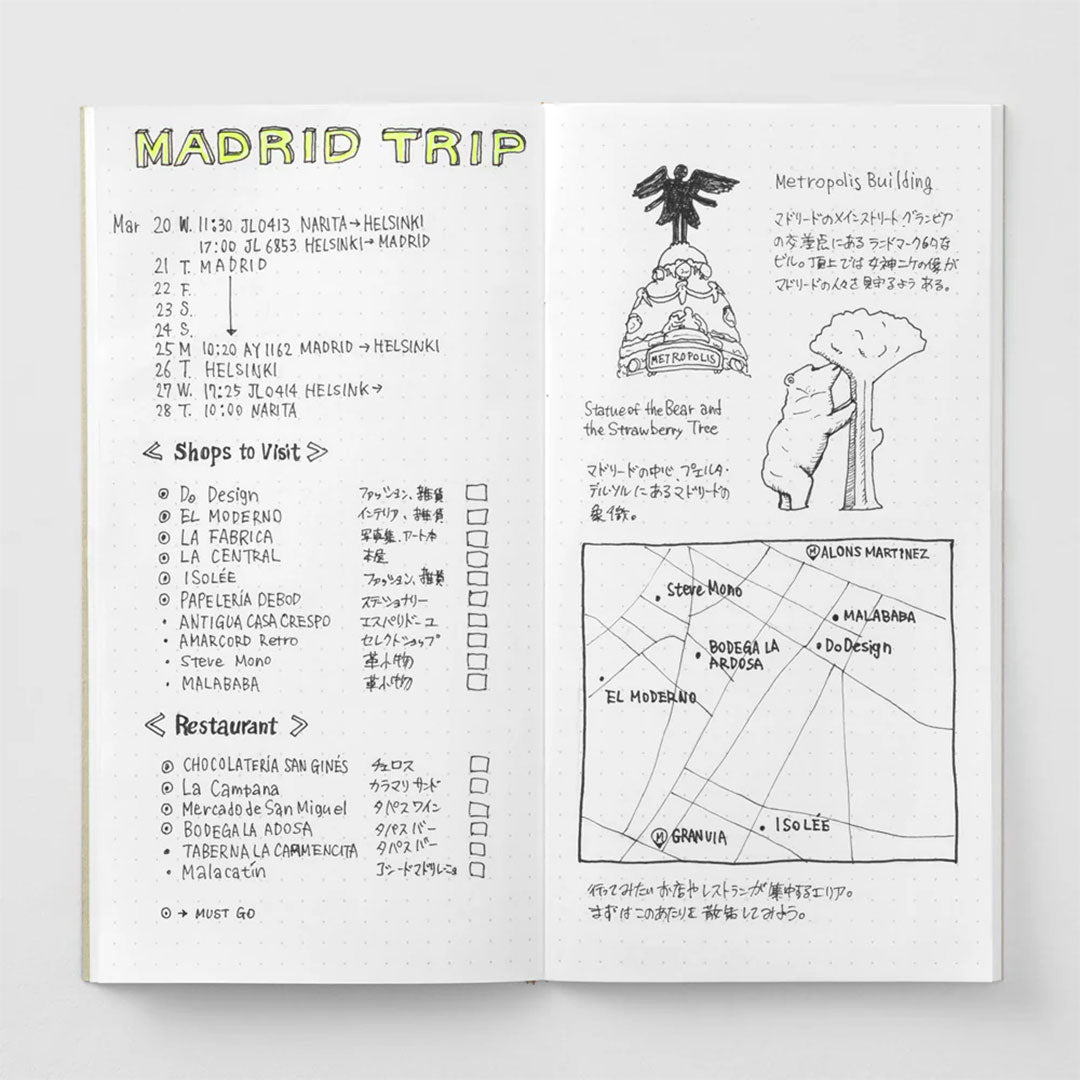 Traveler's Notebook Regular Refill - 026 Dot Grid