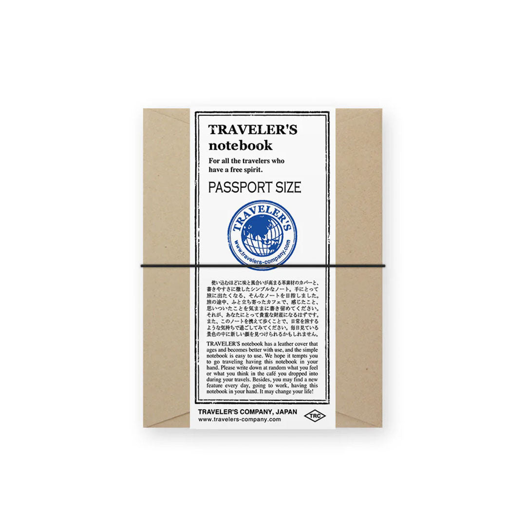 TRAVELER'S Notebook Starter Kit- Passport Size