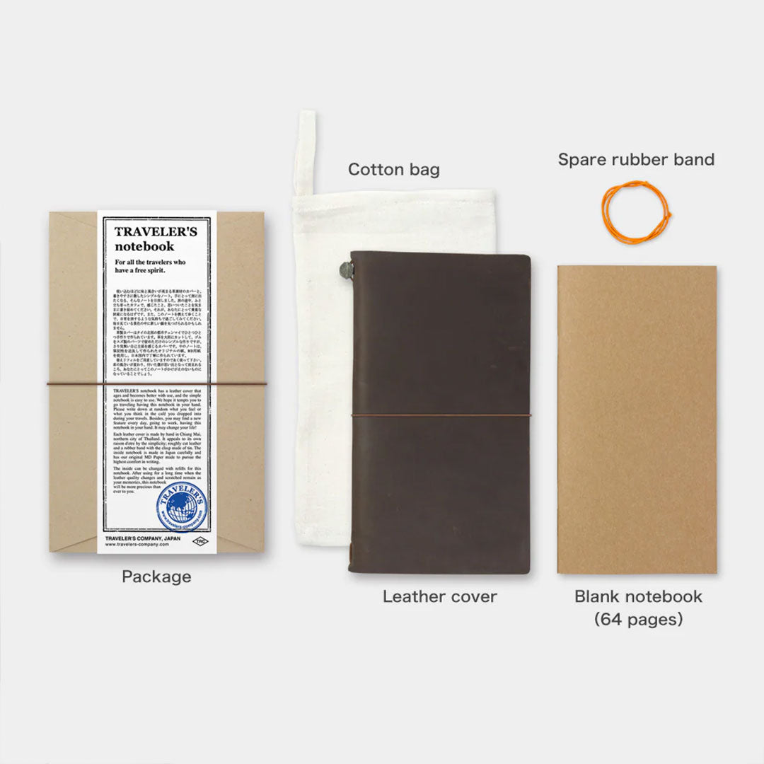 Traveler's Notebook Starter Kit- Regular Size