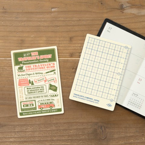 Travelers notebook Plastic Insert- Passport