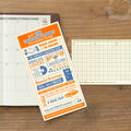 TRAVELER'S Notebook Regular Plastic Sheet 2026