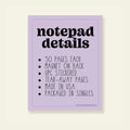 Daily Gay Thoughts - Notepad with Magnet - That's So Andrew