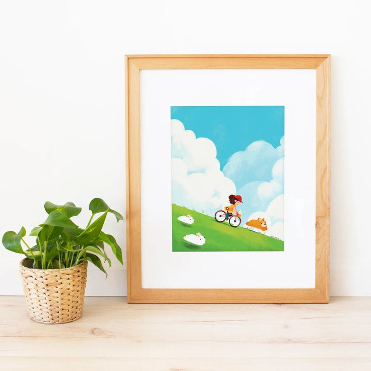 Summertime Ride - Print - 11x14 - The Little Red House