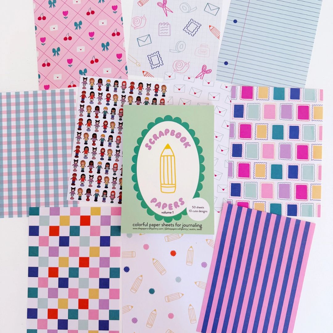 Scrapbook Papers - Volume 1 - Paper + Craft Pantry