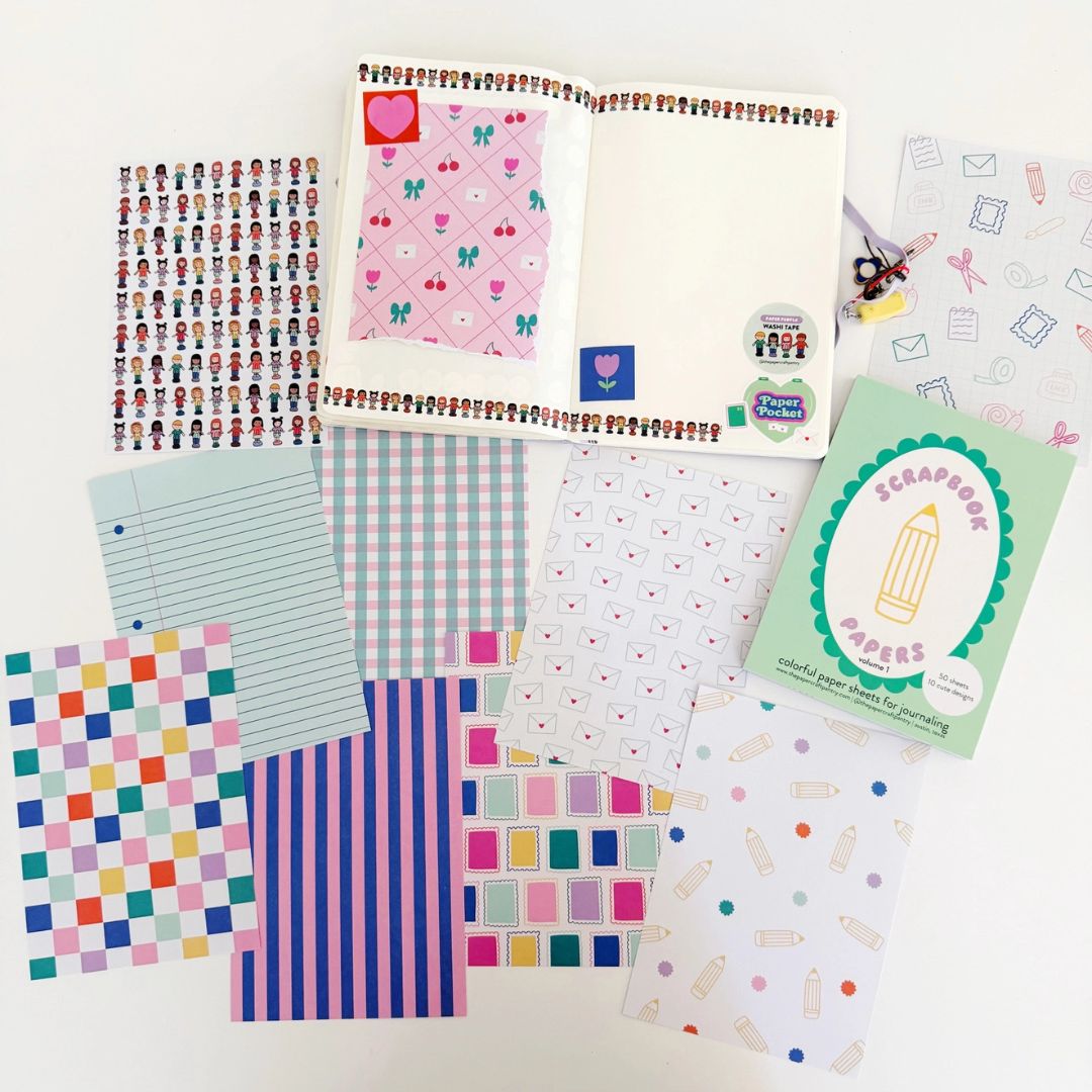 Scrapbook Papers - Volume 1 - Paper + Craft Pantry