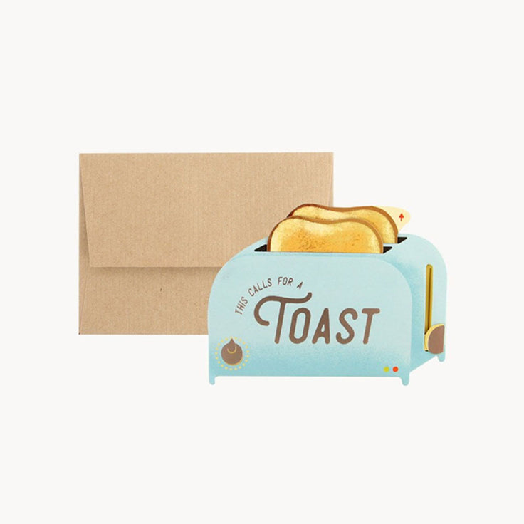 This Calls for a Toast Interactive Greeting Card