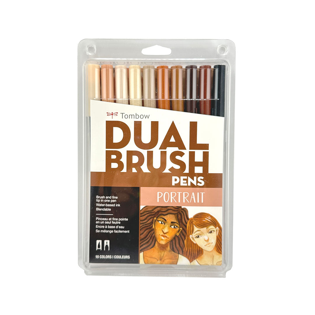 Tombow Dual Brush Pen Set- Portrait