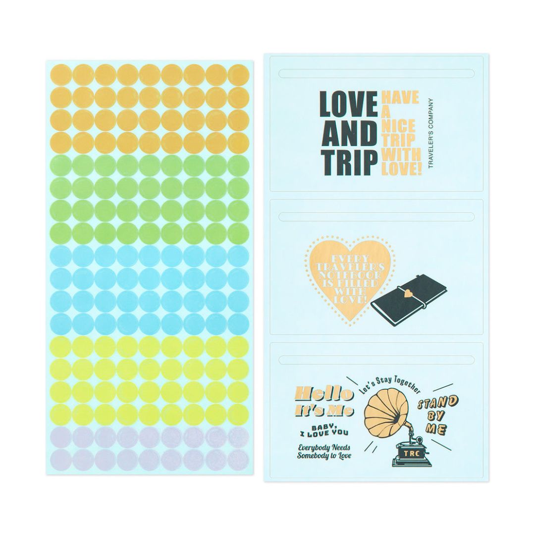 Traveler's Notebook Customize Sticker Set for Diary 2025