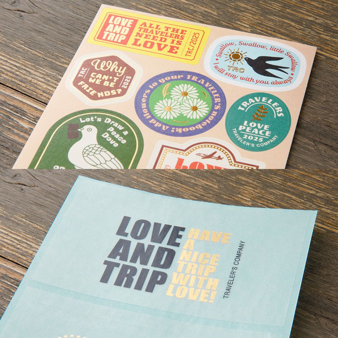 Traveler's Notebook Customize Sticker Set for Diary 2025