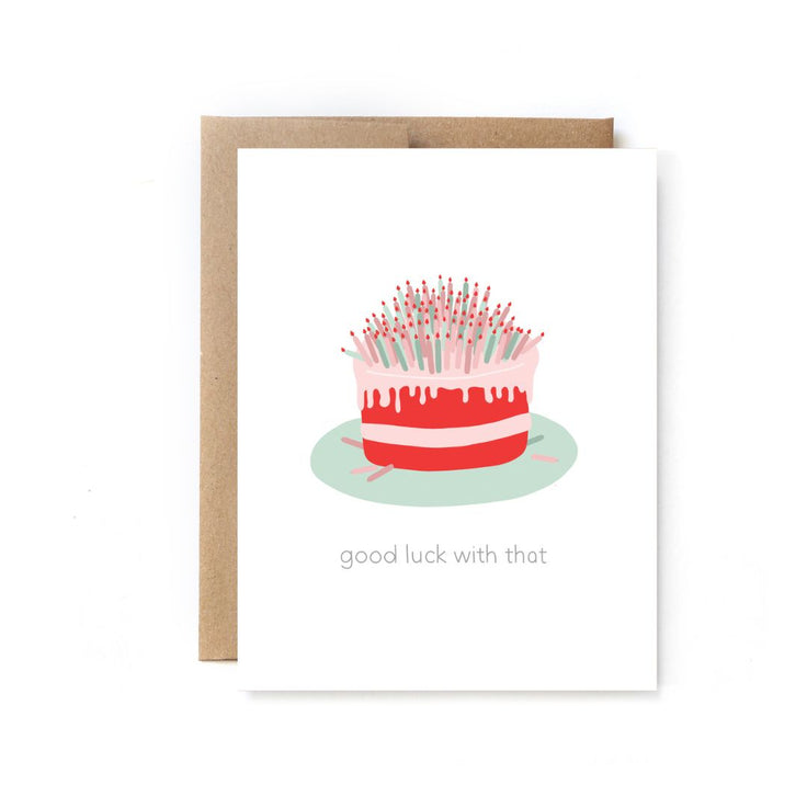 Good Luck - Birthday Card - Unblushing