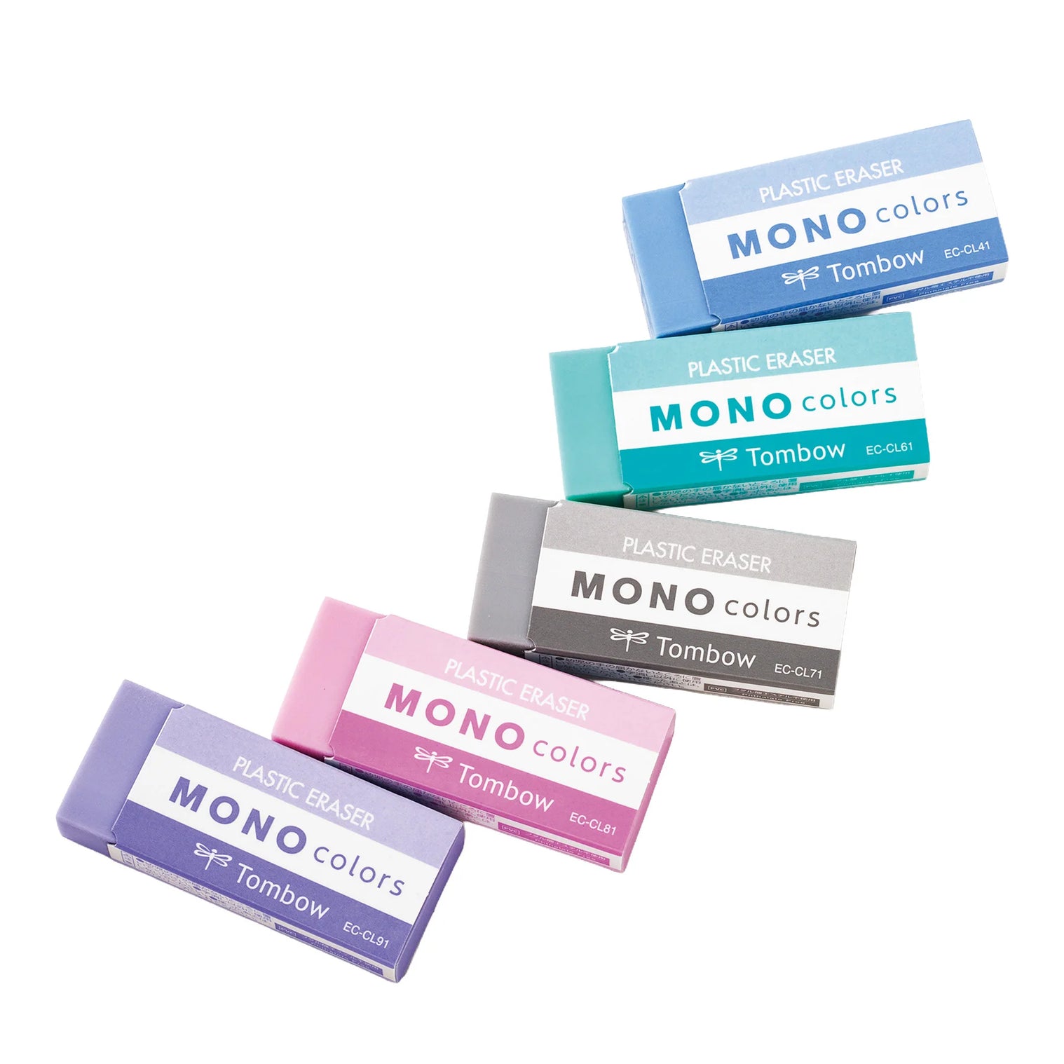 Tombow Mono Colors Erasers
