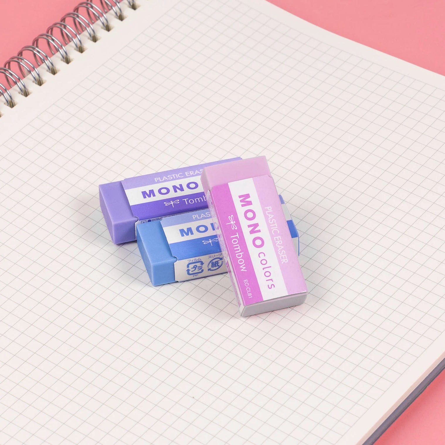 Tombow Mono Colors Erasers