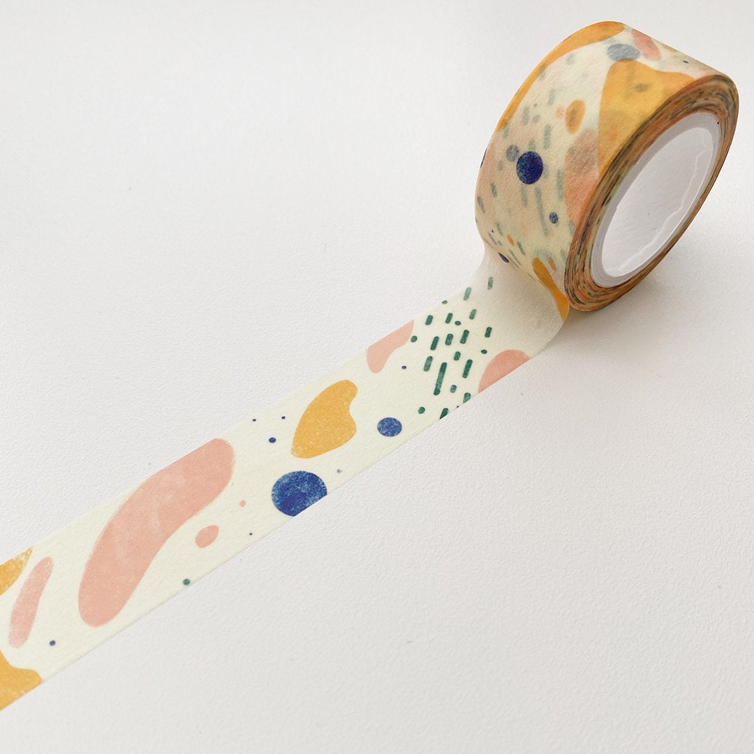 Organic Shapes - Washi Tape - The Little Red House