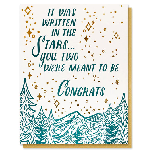 Written in the Stars - Greeting Card - Paper Parasol