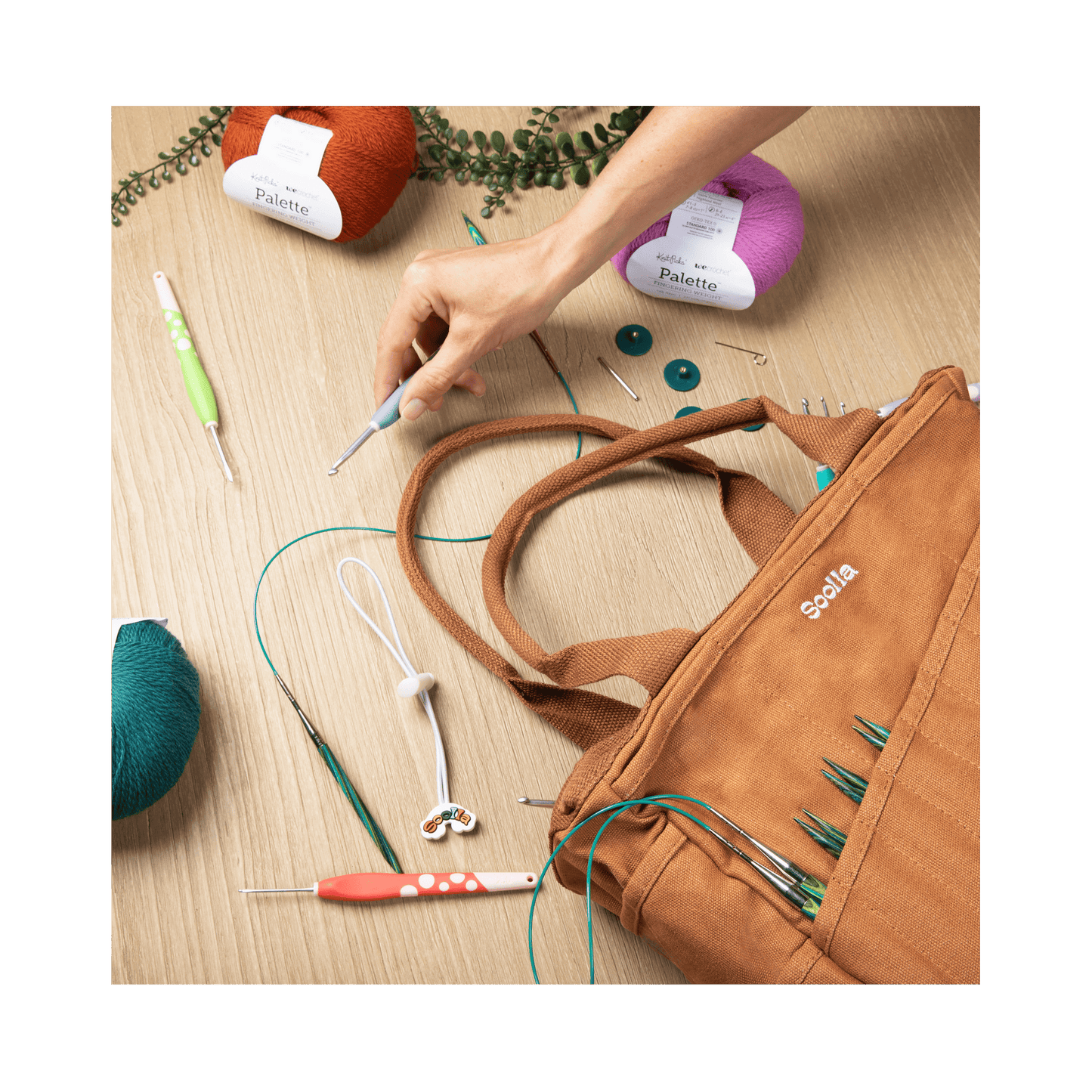 Soolla Studio Artist Project Bag - Cinnamon