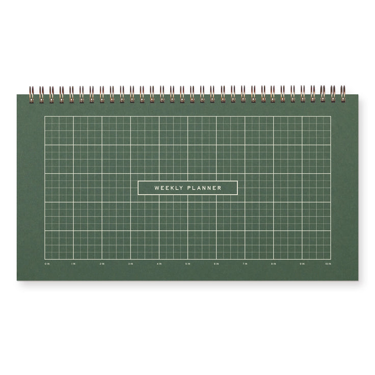 Ruler Grid Weekly Desktop Planner
