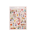 Rabbit Garden Sticker Sheet - Aiko Fukawa
