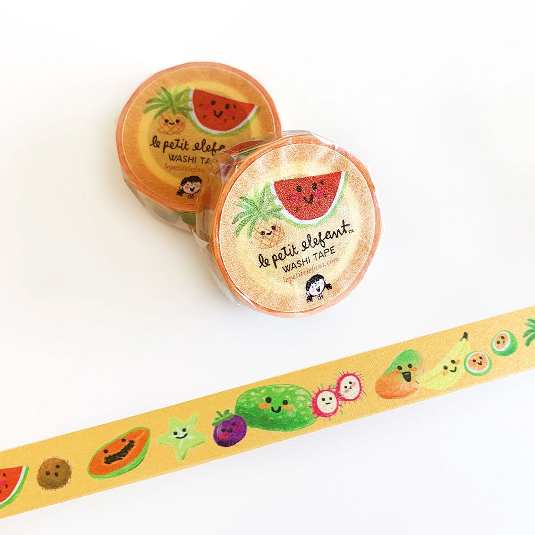 Asian Fruits Washi Tape