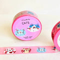 Cats Washi Tape / Cute Quirky Kawaii Stationery