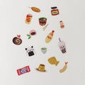Asian Snacks Jumble Washi Stickers