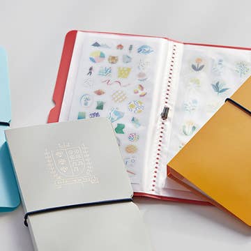 Sticker Sheet Binder - Red