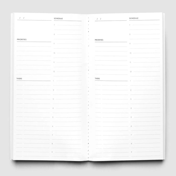 Daily Lined |  A5 Slim Travel Insert