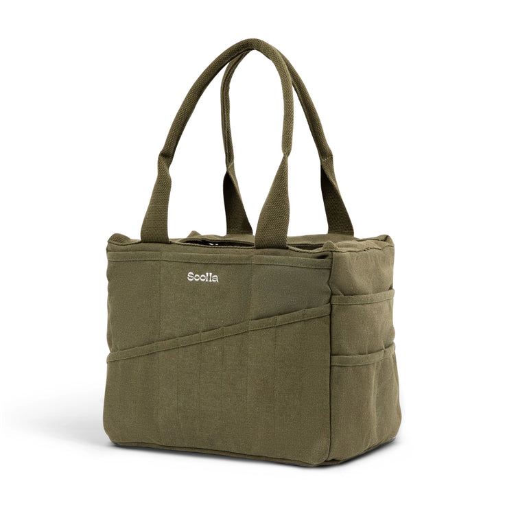 Soolla Studio Artist Project Bag - Deep Forest Green