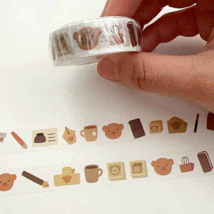 Bear's Happy Place Washi Tape