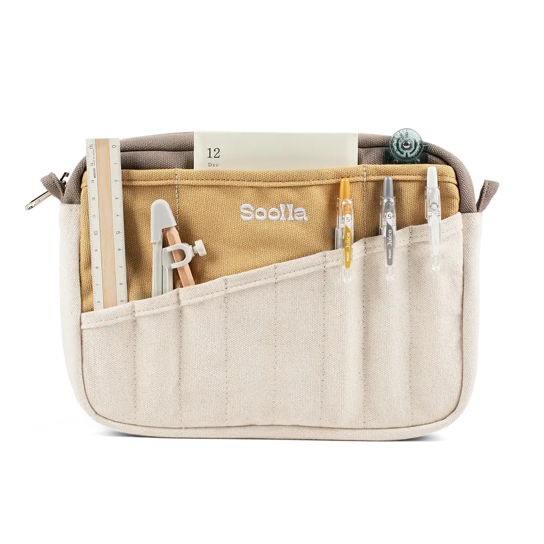 Soolla Studio Stationery Pouch - Driftwood