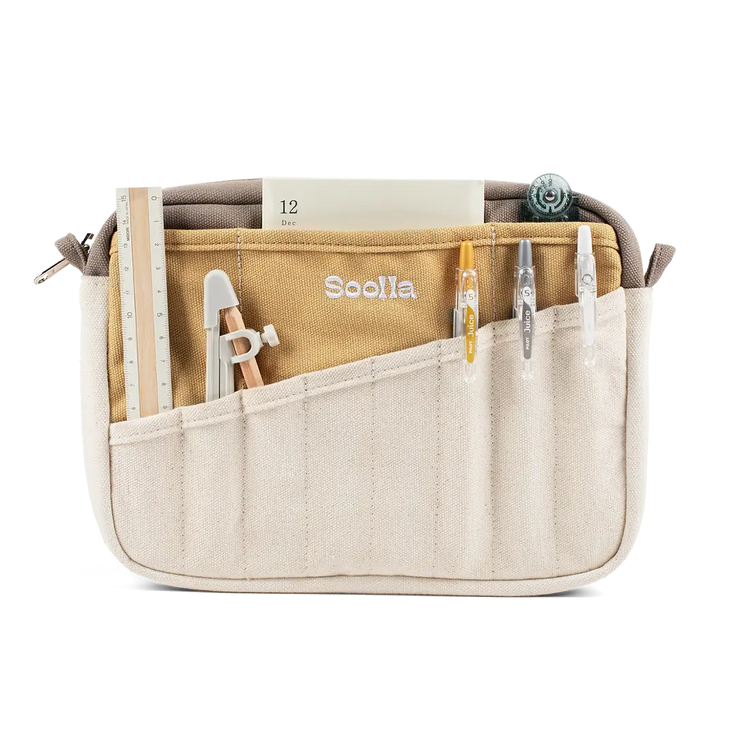 Soolla Studio Stationery Pouch - Driftwood