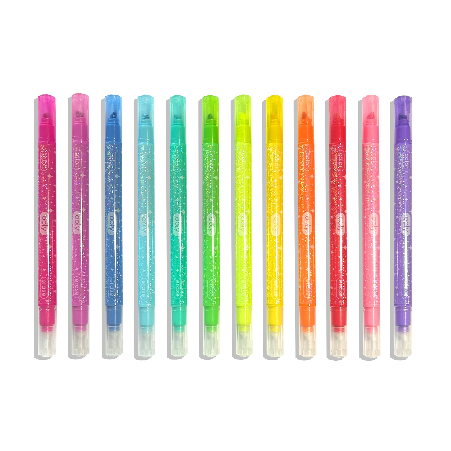 Make No Mistake Glittery Erasable Markers - OOLY