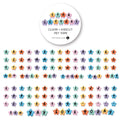 Star Letters - PET Letter Bead Tape