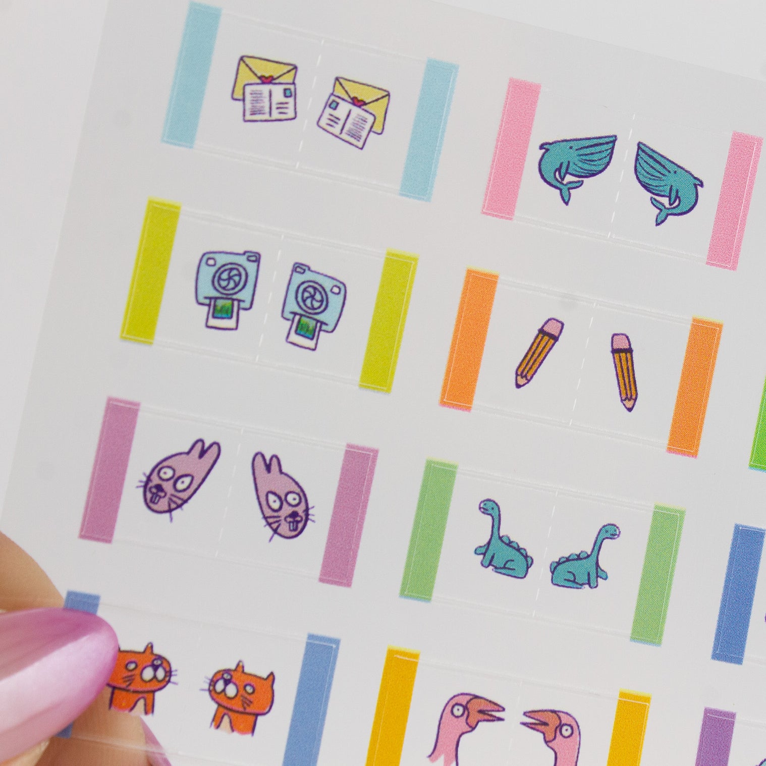 Planner Index Sticker Tabs - Stuff 02