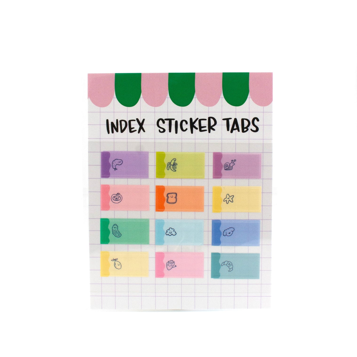 Planner Index Sticker Tabs - Stuff 01