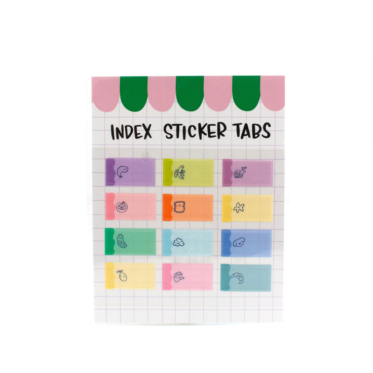 Planner Index Sticker Tabs - Stuff 01