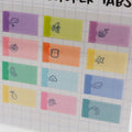 Planner Index Sticker Tabs - Stuff 01