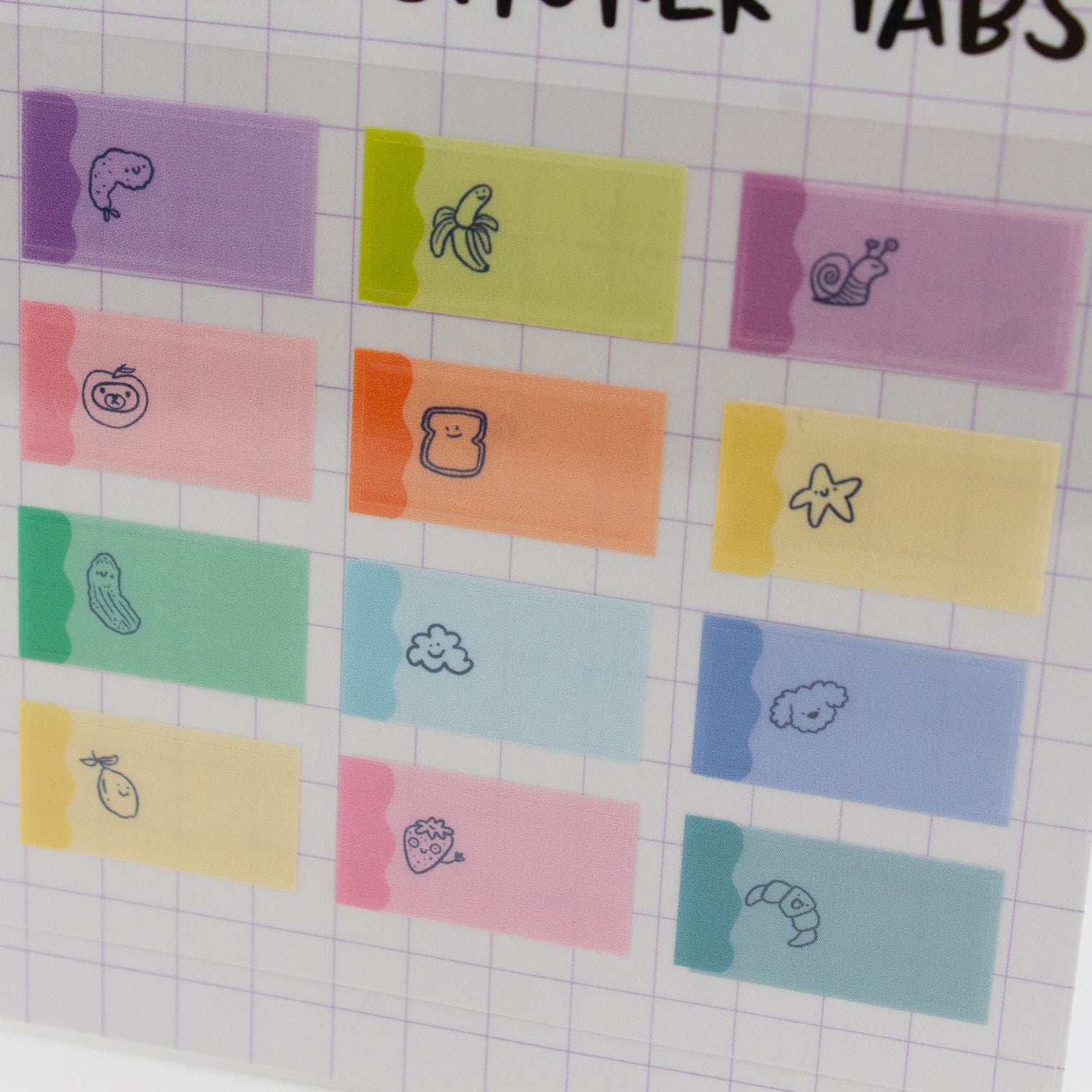 Planner Index Sticker Tabs - Stuff 01