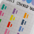 Planner Index Sticker Tabs - Months