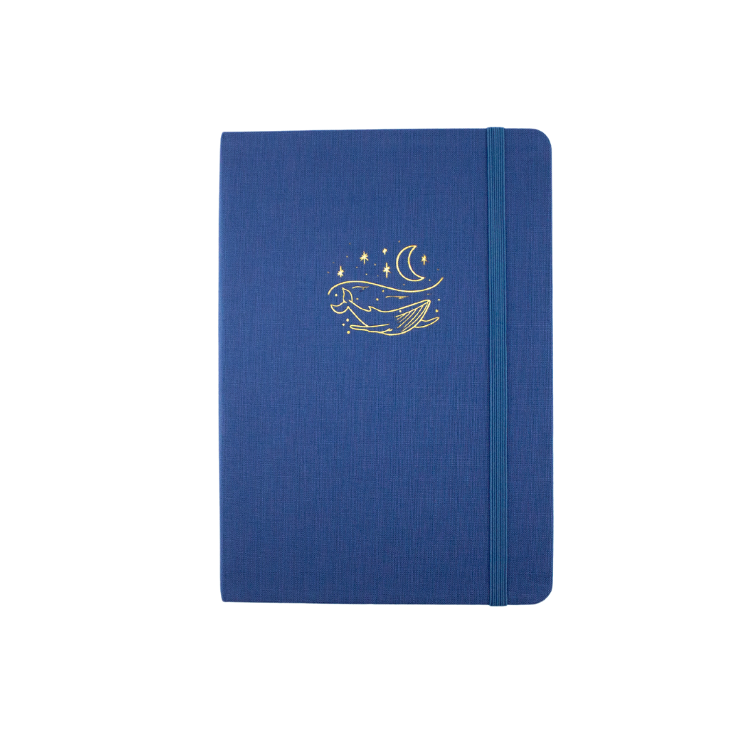 bobo Lined Journal - Whale
