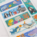 bobo Paper Tattoo Transfer Sheet  - Ocean Friends